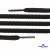 Шнурки #106-09, круглые 130 см, цв.чёрный - купить в Иркутске. Цена: 21.92 руб.
