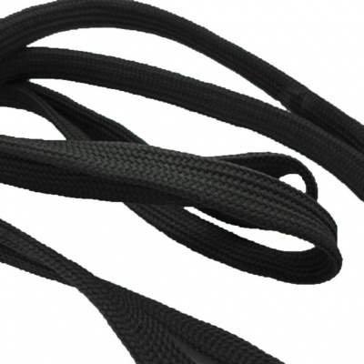 Шнурки т.5 110 см черный - купить в Иркутске. Цена: 23.25 руб.