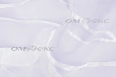Органза деворэ 686 "Кристина" С1 (белый), 280 см - купить в Иркутске. Цена 571.15 руб.