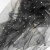 Сетка Фатин Глитер Спейс, 12 (+/-5) гр/м2, шир.150 см, 16-167/черный - купить в Иркутске. Цена 184.03 руб.