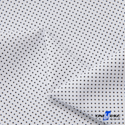 Ткань сорочечная Этна, 120 г/м2, 58% пэ,42% хл, (арт.112) принтованная, шир.150 см, горох - купить в Иркутске. Цена 356.25 руб.