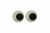 Глазки для игрушек, круглые, с бегающими зрачками, 15 мм/упак.50+/-2 шт, цв. -черно-белые - купить в Иркутске. Цена: 46.92 руб.