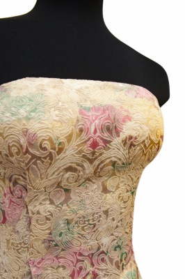 Ткань костюмная (принт) T005 3#, 270 гр/м2, шир.150см - купить в Иркутске. Цена 610.65 руб.