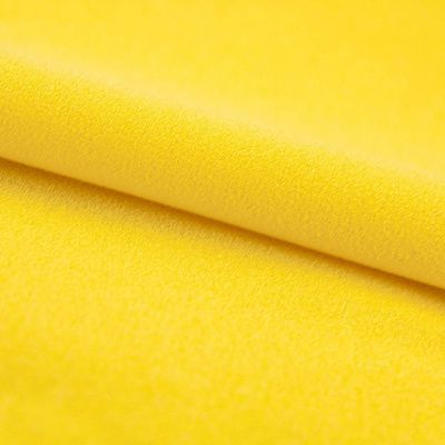 Креп стрейч Амузен 12-0752, 85 гр/м2, шир.150см, цвет жёлтый - купить в Иркутске. Цена 194.07 руб.