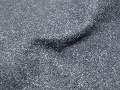 Ткань костюмная п/шерсть №2096-2-2, 300 гр/м2, шир.150см, цвет т.серый - купить в Иркутске. Цена 512.30 руб.