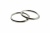 Кольцо металлическое d-32 мм, цв.-никель - купить в Иркутске. Цена: 3.54 руб.