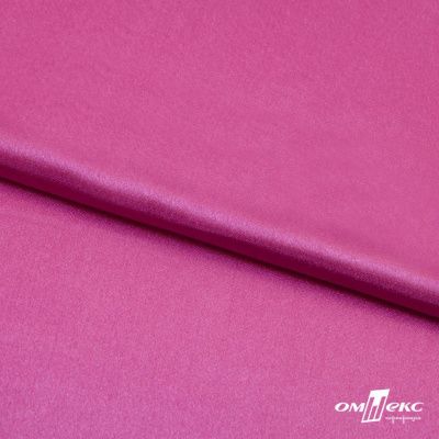 Поли креп-сатин 17-2627, 125 (+/-5) гр/м2, шир.150см, цвет розовый - купить в Иркутске. Цена 155.57 руб.