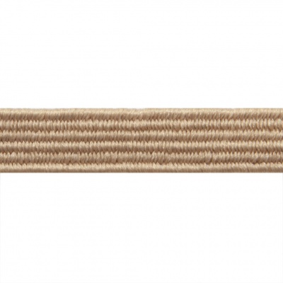 Резиновые нити с текстильным покрытием, шир. 6 мм ( упак.30 м/уп), цв.- 97-бежевый - купить в Иркутске. Цена: 152.05 руб.