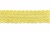 Тесьма кружевная 0621-1212А, шир. 45 мм/уп. 20+/-1 м, цвет 017-жёлтый - купить в Иркутске. Цена: 1 033.32 руб.