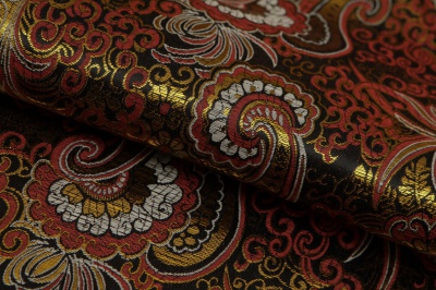 Ткань костюмная жаккард, 135 гр/м2, шир.150см, цвет бордо№6 - купить в Иркутске. Цена 441.95 руб.