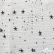 Ткань Муслин принт, 100% хлопок, 125 гр/м2, шир. 140 см, #2308 цв. 9 белый морская звезда - купить в Иркутске. Цена 413.11 руб.