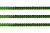 Пайетки "ОмТекс" на нитях, SILVER-BASE, 6 мм С / упак.73+/-1м, цв. 4 - зеленый - купить в Иркутске. Цена: 484.77 руб.