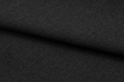 Ткань костюмная 21699 1144/1178, 236 гр/м2, шир.150см, цвет чёрный - купить в Иркутске. Цена 455.40 руб.