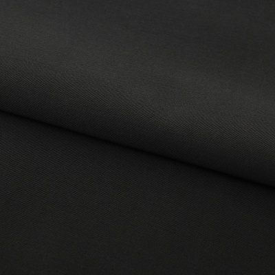 Костюмная ткань с вискозой "Меган", 210 гр/м2, шир.150см, цвет чёрный - купить в Иркутске. Цена 378.55 руб.