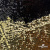 Трикотажное полотно, Сетка с пайетками, шир.130 см, #315, цв.-чёрный/золото - купить в Иркутске. Цена 693.39 руб.