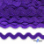 Тесьма вьюнчик 0381-0080, 8 мм/упак.33+/-1м, цвет 9530-фиолетовый - купить в Иркутске. Цена: 107.26 руб.