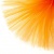 Фатин матовый 16-127, 12 гр/м2, шир.300см, цвет оранжевый - купить в Иркутске. Цена 96.31 руб.