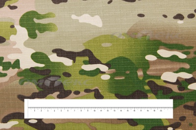 Ткань смесовая рип-стоп камуфляж C#201313, 210 гр/м2, шир.150см - купить в Иркутске. Цена 244.99 руб.