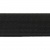 Резинка 25 мм Тканая, 13,75 гр/п.м, (бобина 25 +/-0,5 м) - черная  - купить в Иркутске. Цена: 11.67 руб.