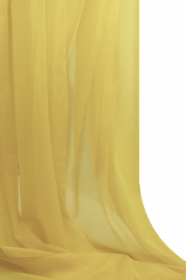 Портьерный капрон 12-0826, 47 гр/м2, шир.300см, цвет св.жёлтый - купить в Иркутске. Цена 137.27 руб.
