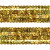 Тесьма с пайетками D16, шир. 20 мм/уп. 25+/-1 м, цвет золото - купить в Иркутске. Цена: 778.19 руб.