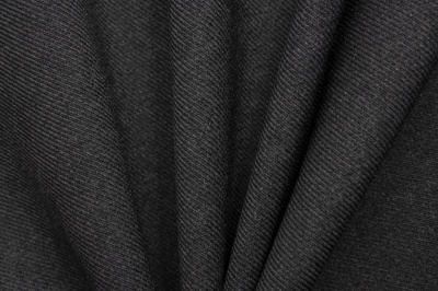 Ткань костюмная 25505 2003, 265 гр/м2, шир.150см, цвет т.серый - купить в Иркутске. Цена 418.73 руб.
