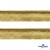 Кант атласный 136, шир. 12 мм (в упак. 65,8 м), цвет золото - купить в Иркутске. Цена: 433.08 руб.