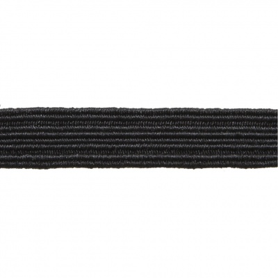 Резинка продежка С-52, шир. 7 мм (20 шт/10 м), цвет чёрный - купить в Иркутске. Цена: 1 338.93 руб.