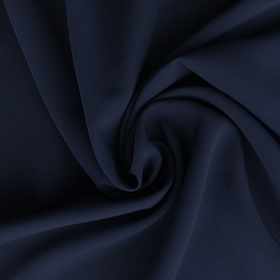 Костюмная ткань "Элис", 220 гр/м2, шир.150 см, цвет т.синий - купить в Иркутске. Цена 308 руб.
