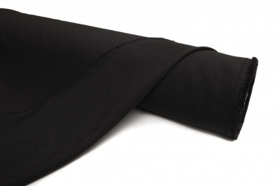 Ткань костюмная 24880 2022, 220 гр/м2, шир.150см, цвет чёрный - купить в Иркутске. Цена 446.45 руб.